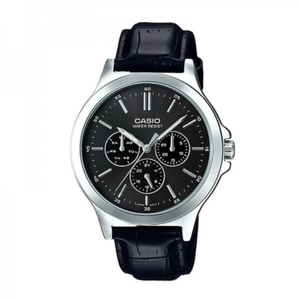 Casio MTP-V300L-1AVDF Silver Black Man